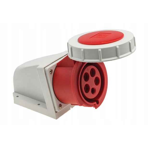 Pevná silová zásuvka 32A 400V 5p IP67