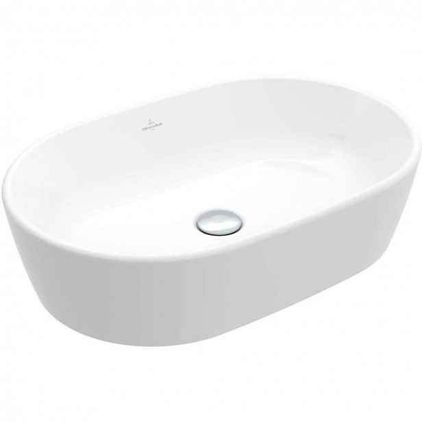 Villeroy & Boch Architectura - Umyvadlo na desku, 60x40 cm, s přepadem, CeramicPlus, alpská bílá 5A2660R1
