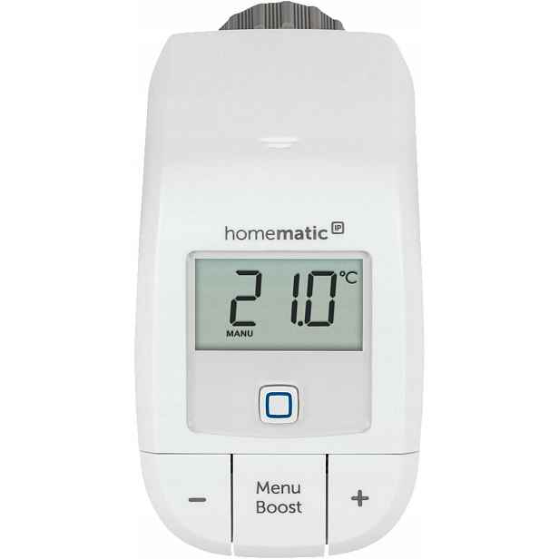 Homematic Ip radiátorový inteligentní termostat Basic s regulací teploty.