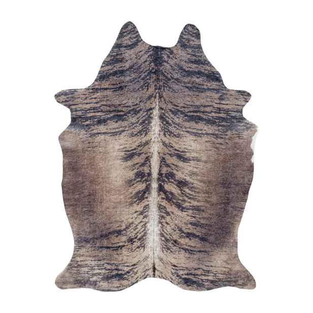 Kusový koberec Etosha 4115 brown (tvar kožešiny), 150x200 tvar kožešiny, hnědá, chodba / předsíň, Ayyildiz