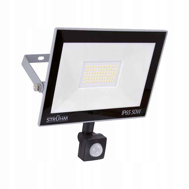 Led reflektor s pohybovým senzorem Kroma S 50W 6200K IP65 šedý