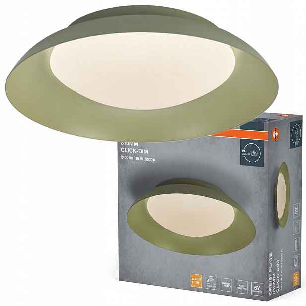 Stropní Svítidlo Led nástěnné svítidlo 19W 1200lm 3000K Teplá zelená Orbis Osram