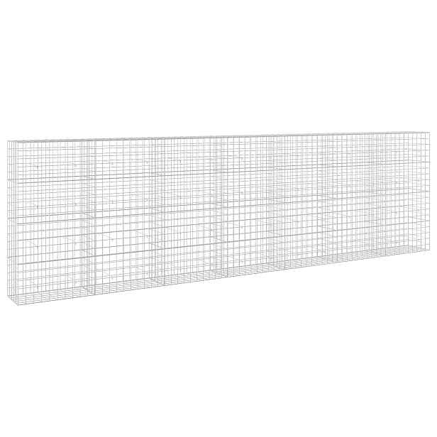 vidaXL Gabion s drátem 5 mm a síťkou 10x10 cm 700x50x200 cm