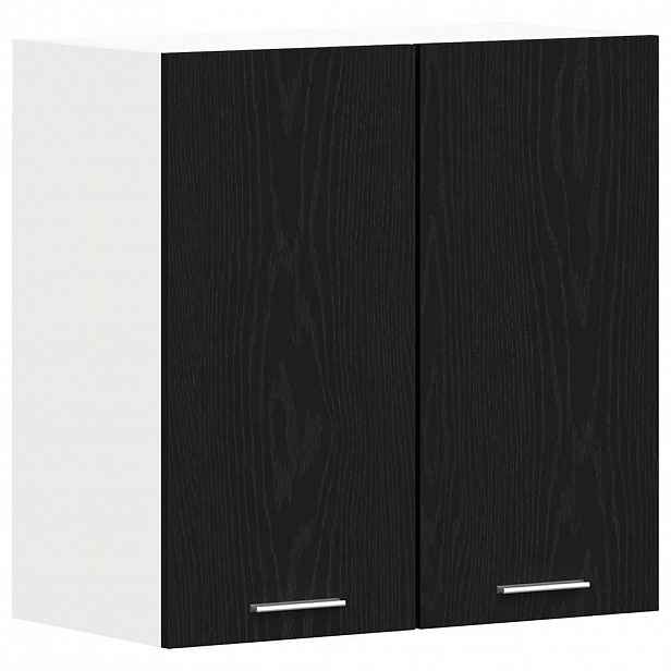 vidaXL Závěsná skříňka Lyon Černý dub 60 x 31 x 60 cm Kompozitní dřevo