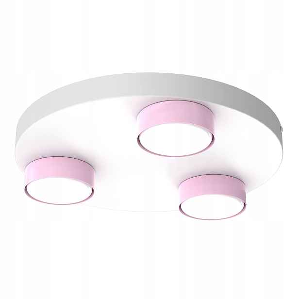 3-BODOVÁ Stropní Led Lampa Stropní Svítidlo Kolem Pastelů