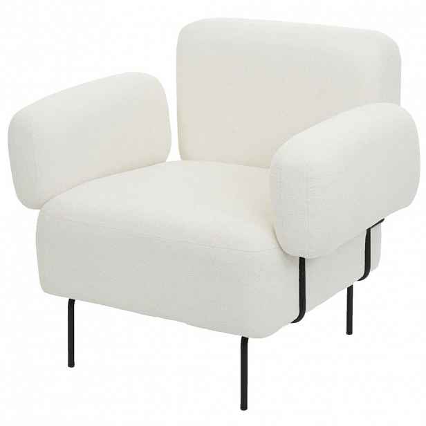 MCW LOUNGE-SESSEL L83B Krémově bílá