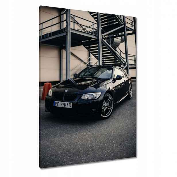 Obrazy 70x100 Černá Beemka Bmw Auto