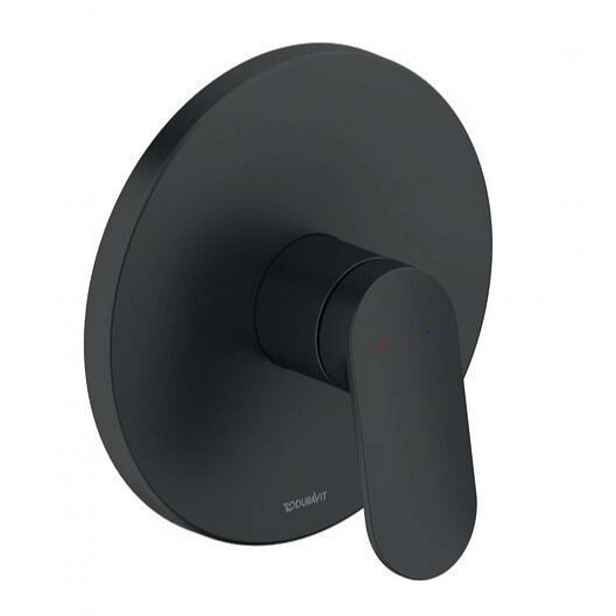 Duravit Wave - Sprchová baterie pod omítku, matná černá WA4210010046