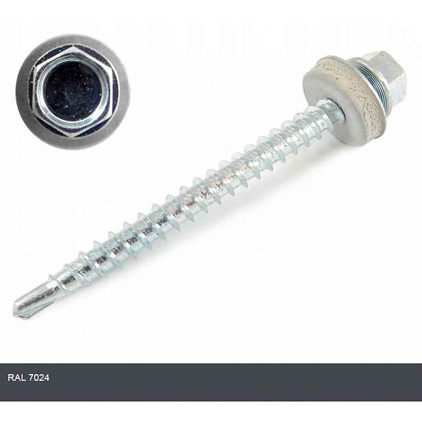 Farmářský šroub 4,8x55 mm grafitový R7024 250 Ks