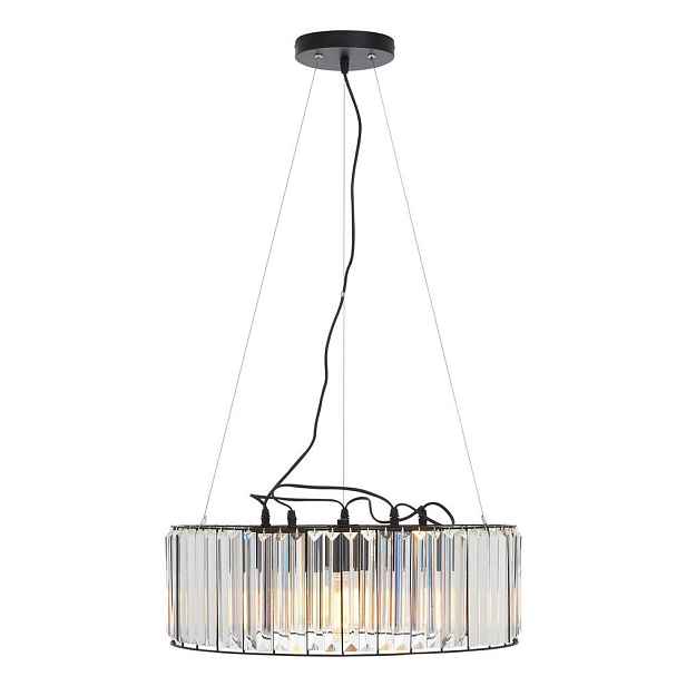 Závěsné svítidlo se skleněným stínidlem ø 50 cm Akiko – Premier Housewares