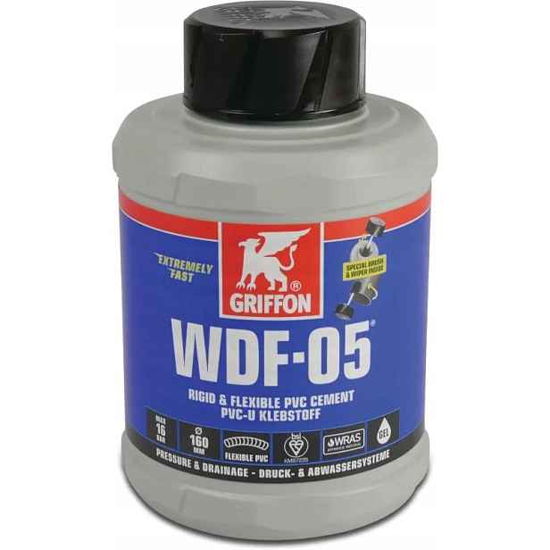 Griffon Lepidlo na Pvc modré 1 l s štětcem Wras typ WDF-05 etiketa Pl/cz
