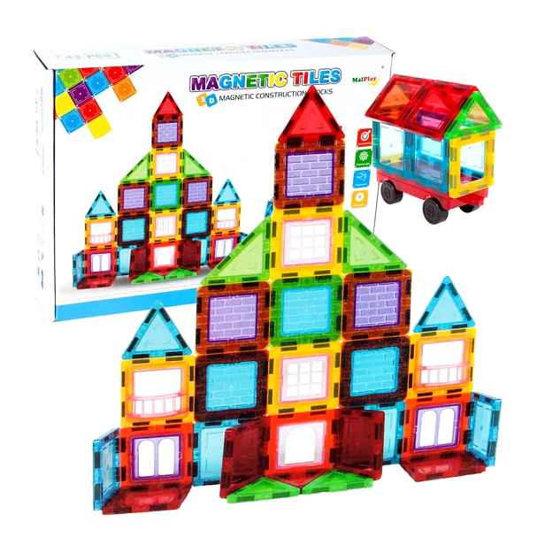 Toybit Magnetická 3D stavebnice Buildings MSTB2442
