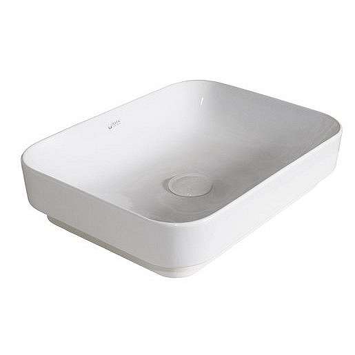 Umyvadlo Sapho Sott Aqua 50x38 cm bez otvoru pro baterii, bez přepadu 10SQ51050