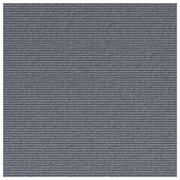 vidaXL Běhoun Světle šedá 100 x 100 cm textil