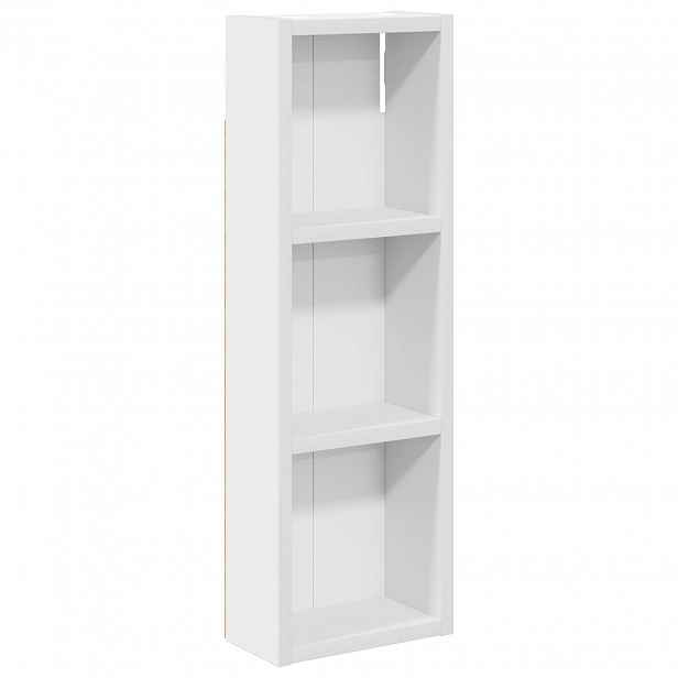 vidaXL Koupelnová nástěnná skříňka Bílý 20 x 10 x 60,5 cm