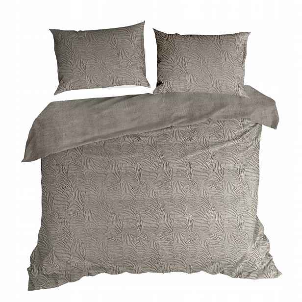 Povlečení souprava 220x200, 3 Č. mikrovlákno, reliéfní, Elegantní , teplá, flano
