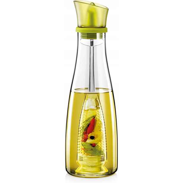 Skleněná Zavařovací Sklenice Na Olej S Spařovací Jednotkou Na Koření 500 ML