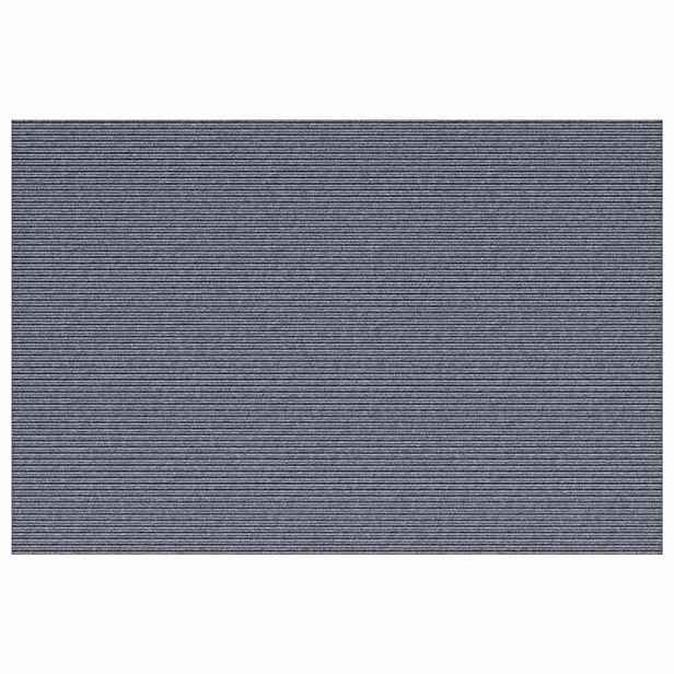 vidaXL Běhoun Světle šedá 100 x 150 cm textil