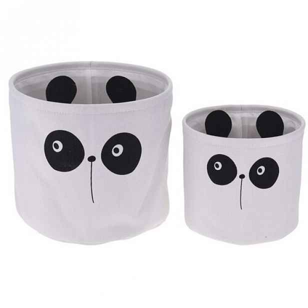 Sada dekoračních košíků Hatu Panda, 2 ks