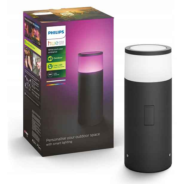 Venkovní zahradní Led lampa Philips Hue Calla Słupek Rgb Tw Inteligentní