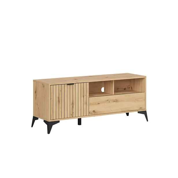 BRW Televizní stolek LAMEA RTV1D1S - dub artisan