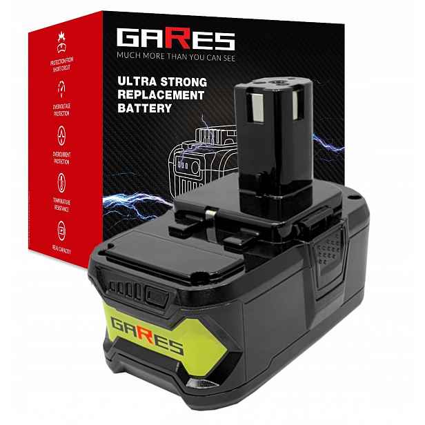 Baterie Akumulátor pro Ryobi RB18L25 5133002237 R18IW3 RCD1802 18V 5,2Ah