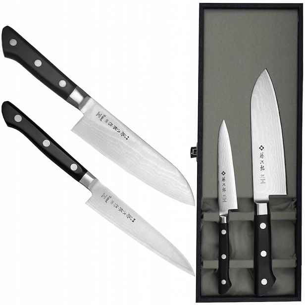 Tojiro Classic Dam Japonská sada 2 nožů Nůž Univerzální 12 cm Santoku 17 cm