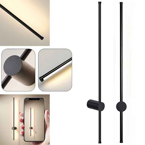 Led Nástěnné Svítidlo Nástěnná Lampa Otočná O 360° 3000K Teplá 60 cm