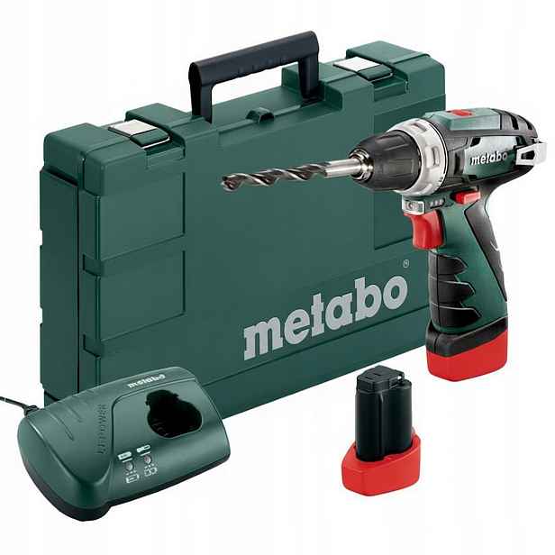 Metabo PowerMaxx Bs Basic 600080500 12V 2x2Ah aku vrtačka