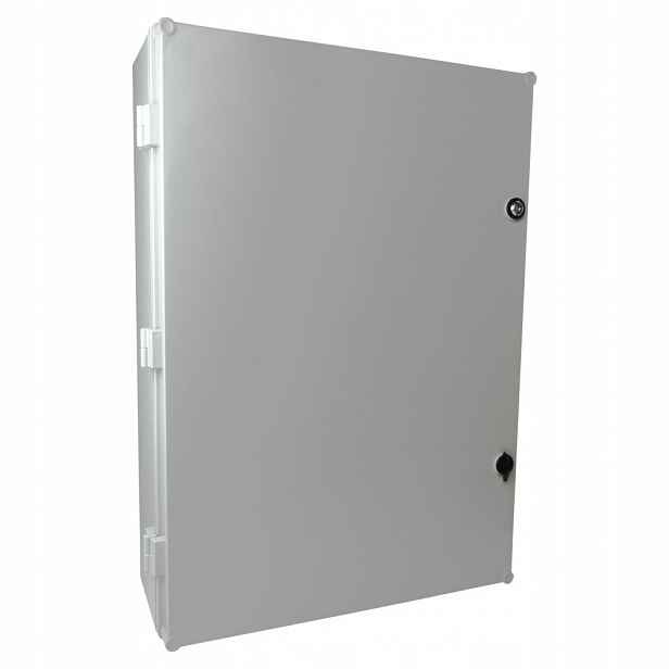 Uni-3 pouzdro UNIbox s montážní deskou zámkem IP65 43.3 Elektro-Plast