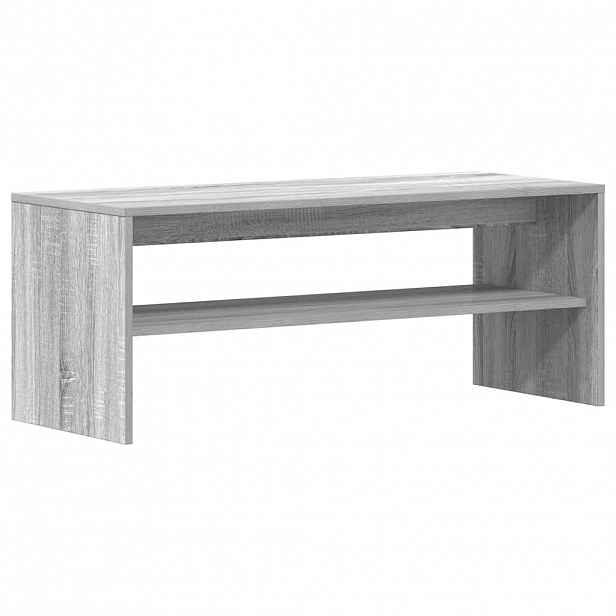 vidaXL TV skříňka šedá sonoma 100 x 40 x 40 cm kompozitní dřevo