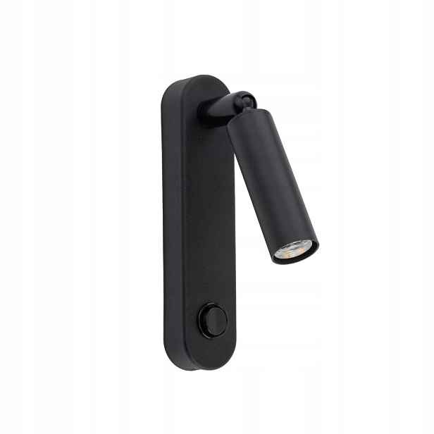 Nástěnné svítidlo s vypínačem Enzo Black 6621 Tk Lighting