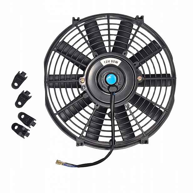 Axiální pístový ventilátor DC 12V 305 mm, IP66, 850 m³/h – KSLT-YH1212C