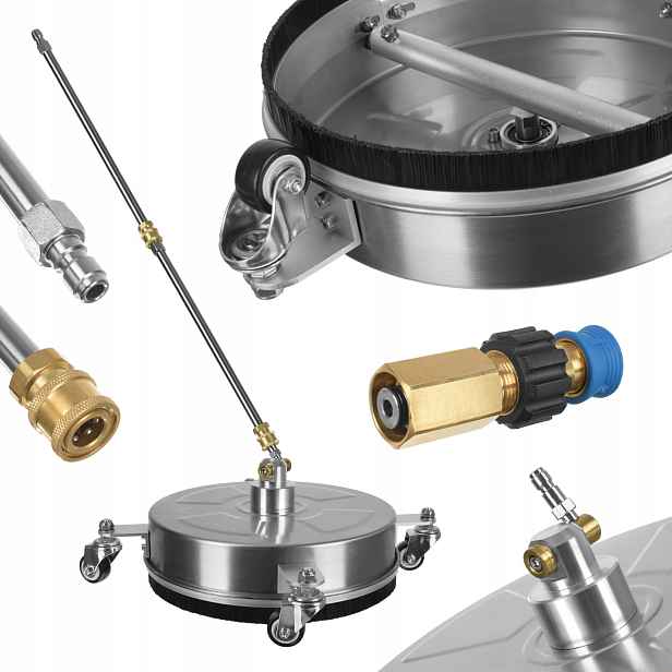 Kartáč na mytí kostek T-racer 325 mm pro myčku Karcher Hd Hds Easy Lock