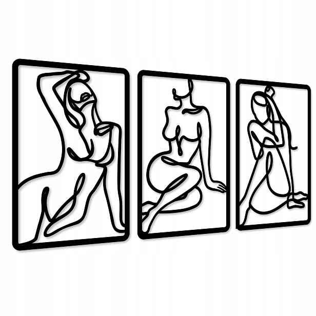 Obrazy Na Zeď Obraz Prolamovaný Velký Triptych Dřevěná Dekorace Do Kuchyně