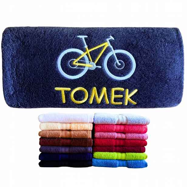Dárek Pro Cyklistu K Narozeninám 50 Praktický Ručník S Kolem