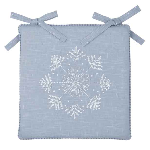 Podsedák s výplní Winter Wishes - 40*40 cm Clayre & Eef