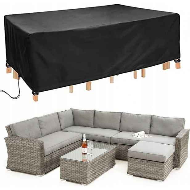 Obal na zahradní nábytek 280 x 204 x 90 cm voděodolný, odolný