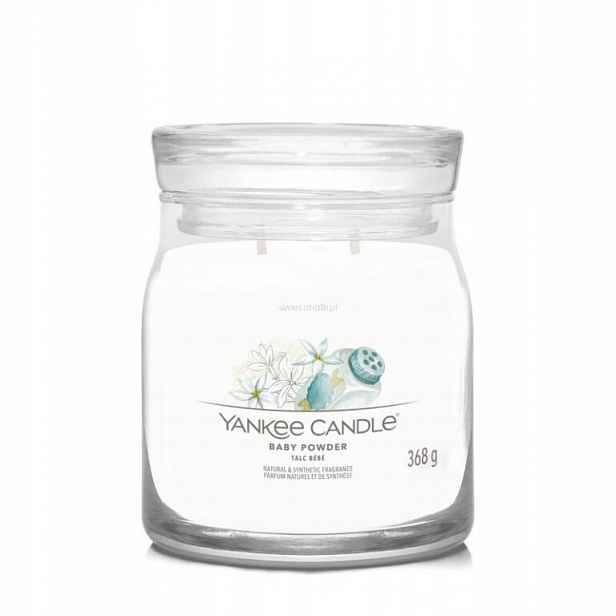 Dětský pudr Yankee Candle Signature střední svíčka