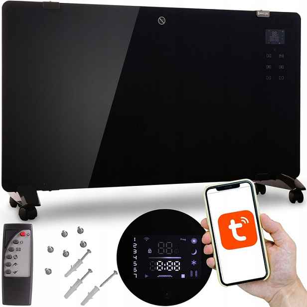 Elektrický Konvektorový Ohřívač 2000W Led Wifi