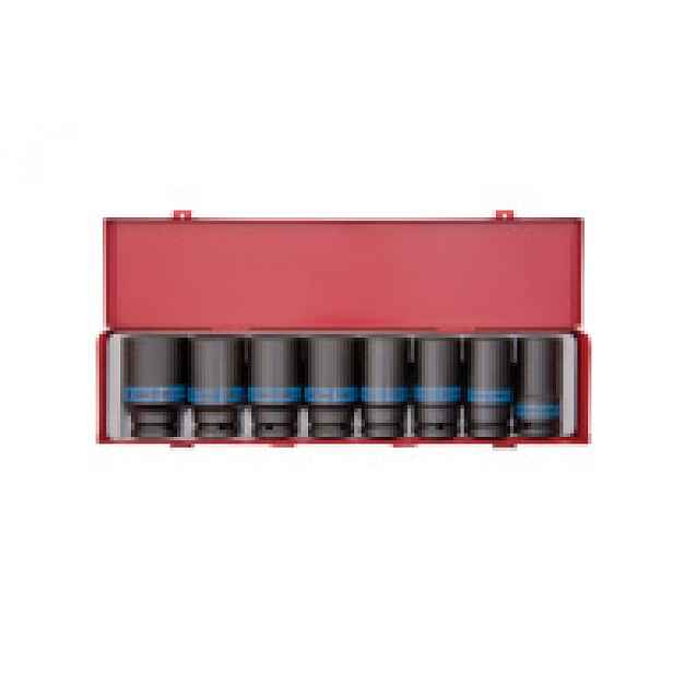Hlavice rázové nástrčné King Tony 3/4 CrMo 6 hran 26 - 38 mm 6410MP