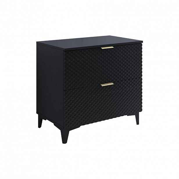 Petits-meubles SKŘÍŇKA POD UMYVADLO 80.4cm Cléa Černá
