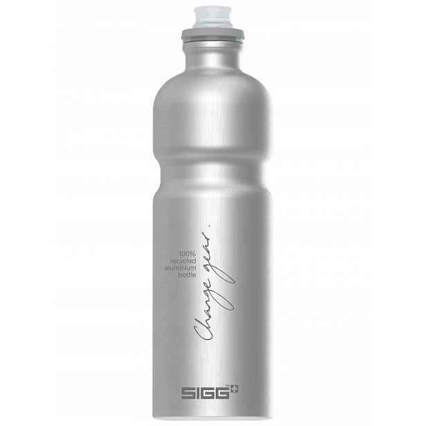 Sigg Move MyPlanet Hliníková láhev 0,75 L Alu Šedá Aktivní náustek