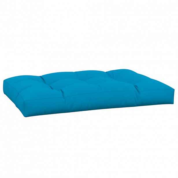 vidaXL Poduška na palety modrá 120 x 80 x 12 cm textil