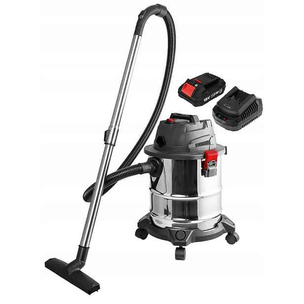 Graphite Vysavač 20L Akumulátor 2AH Sada 58GE124 58GE131