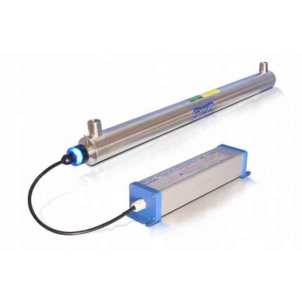 Uv lampa pro sterilizaci vody D8 Tma 2,1 m3/h