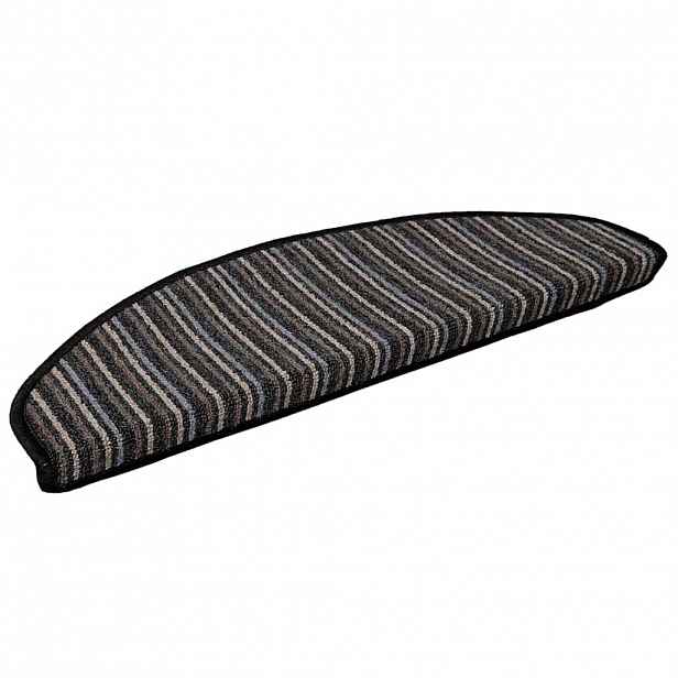 vidaXL Samolepicí schodové rohože 15 ks 65 x 21 x 4 cm Non-Slip