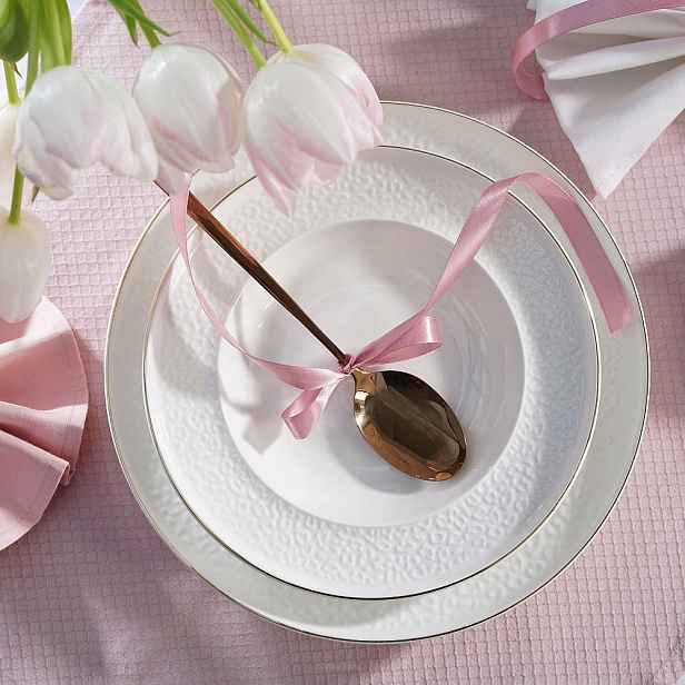 Villa Italia Jídelní servis z porcelánu pro 6 osob Idalia