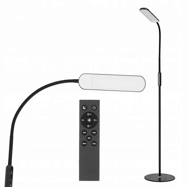 Stojací Led lampa 10W 400lm Cct 180° Černá Telio Kobi