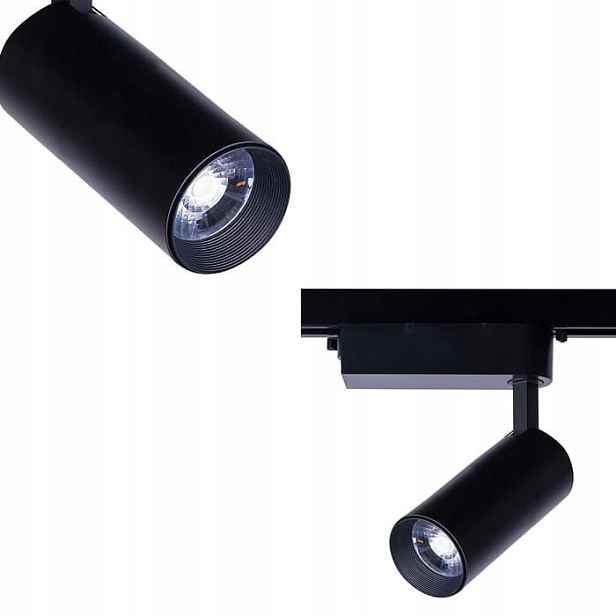 Spotový reflektor Profile Iris Led 12W černý 1 fázový Nowodvorski